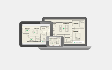 Responsive image map